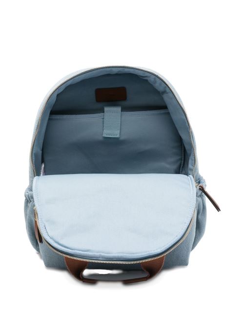 Zaino bambina Chloé in denim blu con logo Chloe' Kids | C20867Z10